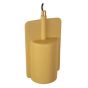 Lucide hanglamp Ninja, geel