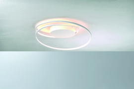 Bopp leuchten plafondlamp AT led, wit 45 cm