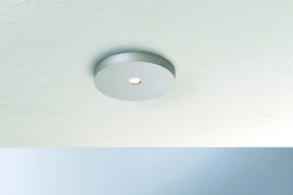 Bopp leuchten plafondlamp Close led, 1-lichts mat aluminium rond