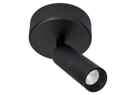 Berla plafondspot  BC0025B led, 1-lichts zwart