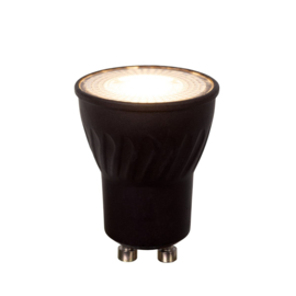 Lucide MR11 - Led lamp - Ø 3,5 cm - LED Dimb. - GU10 (MR11) - 1x3,8W 2700K - Zwart