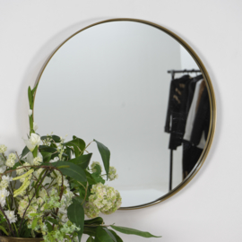 Spiegel Donna 3, gepoedercoat goud 60 cm