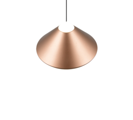 Trio lighting  hanglamp Laguna led, 1-lichts koffie bruin