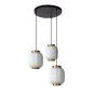 Lucide hanglamp Gosse, 3-lichts wit