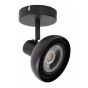 Lucide plafondspot Sensas led, 1-lichts zwart