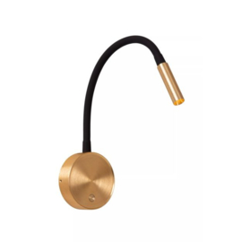 Lucide wandlamp Asja led, oplaadbaar goud