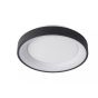 Lucide plafondlamp Vidal led, zwart 28 cm