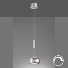 Fischer&honsel hanglamp Colette led, mat nikkel