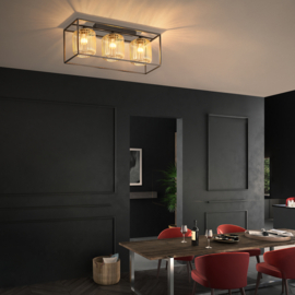 Fischer & Honsel plafondlamp Caydo, 3-lichts
