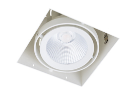 Berla plafondspot  inbouw BR0025W led, wit