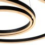 Lucide hanglamp Triniti led, zwart