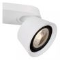 Lucide plafondspot Trigono led, 2-lichts wit incl ES111