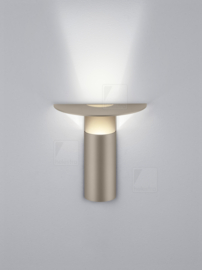 Helestra wandlamp Viya led, kleur caffee