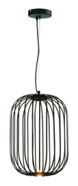 Freelight hanglamp Piolo led,  zwart 32 cm