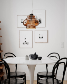 By Rydéns hanglamp Dolores, cognac 30 cm