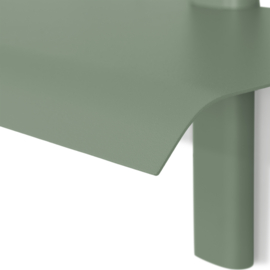 Spinder design wandplank Hola 2, dusty green