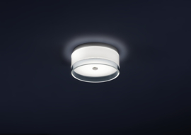 Helestra plafondlamp Yuma led, wit IP30 16 cm
