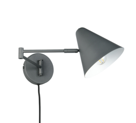 Trio lighting wandlamp Cosima, antraciet