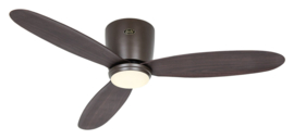 Casafan ECO PLANO II 112 plafondventilator, walnoot, wifi met verlichting