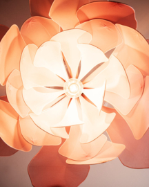 By Rydéns hanglamp Lou lou, roze 80 cm