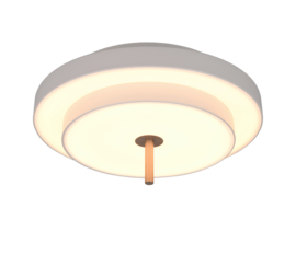 Trio lighting plafondlamp Keaton led,  warm grijs