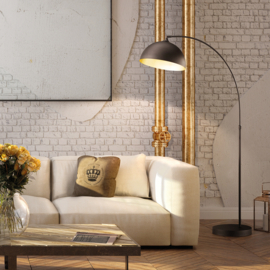 Fischer & Honsel vloerlamp Leitung, zwart