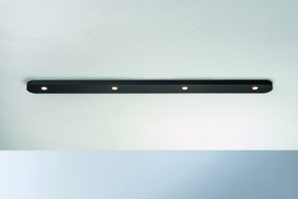 Bopp leuchten plafondlamp Close led, 4-lichts zwart