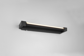 Trio lighting wandlamp Fabrizio led, zwart 50 cm IP44