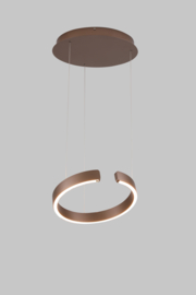 Light trend hanglamp Lux-Circle led,  brons 40 cm