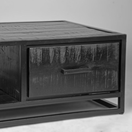 Label 51 Salontafel Chili, zwart mangohout