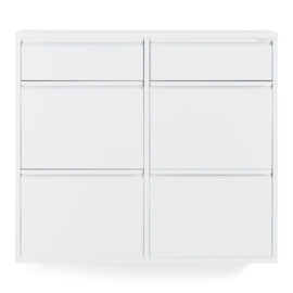 Spinder design Schoenenkast Billy 6, wit