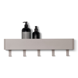 Spinder design kapstok Multi 5, silky taupe