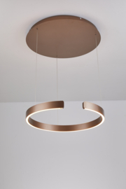Light trend hanglamp Lux-Circle led,  brons 60 cm