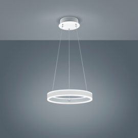 Helestra  hanglamp Servo led, 40 cm wit