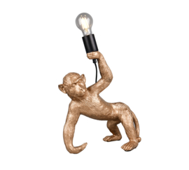 Trio-lighting tafellamp Bobo, goud kleurig