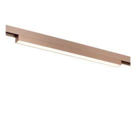 Lucide LINIAL GLYXX Railspot 30,2 cm- 1-fase Railsysteem/ Smart Railverlichting - Smart - 48V Track - 1xLED - Champagne