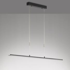 Fischer&honsel hanglamp Metz TW led, zwart incl. pushdimmer