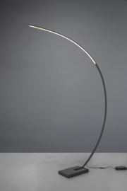 Trio lighting vloerlamp Bangkok led, mat zwart