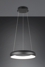 Trio lighting hanglamp Cardona led, zwart 46 cm incl. switch dimmer
