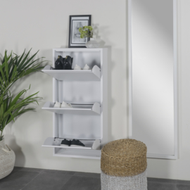 Spinder design Schoenenkast Billy 3, wit