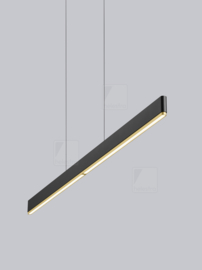 Helestra hanglamp Nin led, mat zwart-goud