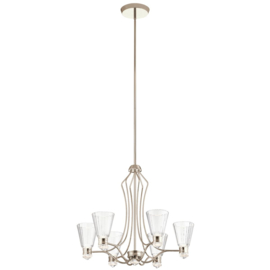 Elstead lighting hanglamp Kayva led, 6-lichts