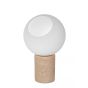 Lucide  tafellamp Dasvin, opaal glas