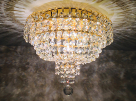 Light trend plafondlamp Crystal, goud 40 cm