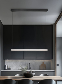 Trio lighting hanglamp Wallace led, mat nikkel