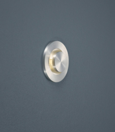 Helestra plafondspot inbouw Onto led, mat aluminium