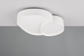 Trio lighting plafondlamp Rise led, wit incl. afstandsbediening 43 cm