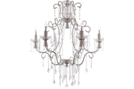 Amedi hanglamp CFH 7706, 8-lichts kristal