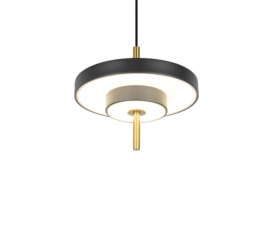 Trio lighting hanglamp Keaton led, zwart