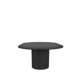Label 51 Eettafel Oliva, zwart eiken